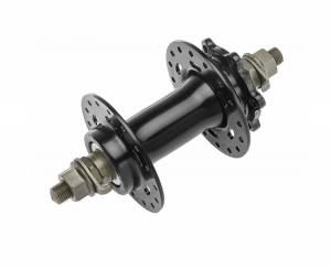 Фото Втулка передняя AE-806FD 32H 3/8"х100х140мм под диск 6 болт, гайки сталь чёрный/130236