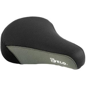 Фото Седло вело VL-4078 black/gray/470020
