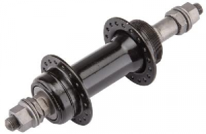 Фото Втулка задняя SF-HB03R 36H 3/8", гайки, под трещ., сталь чёрн./130291