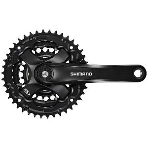 Фото Шатуны Shimano Tourney FC-TY501 24/34/42Т 170 мм чёрные/520232