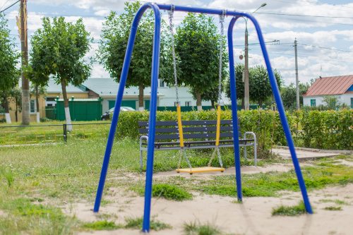 Фото Качели одинарные